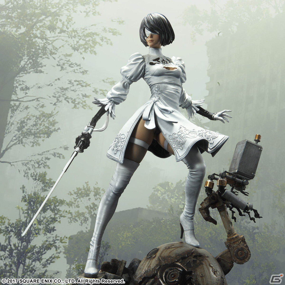 「NieR:Automata」2Bのカラーバリエーション“2P”にフォーカスしたコレクタブルスタチューが発売決定！の画像14
