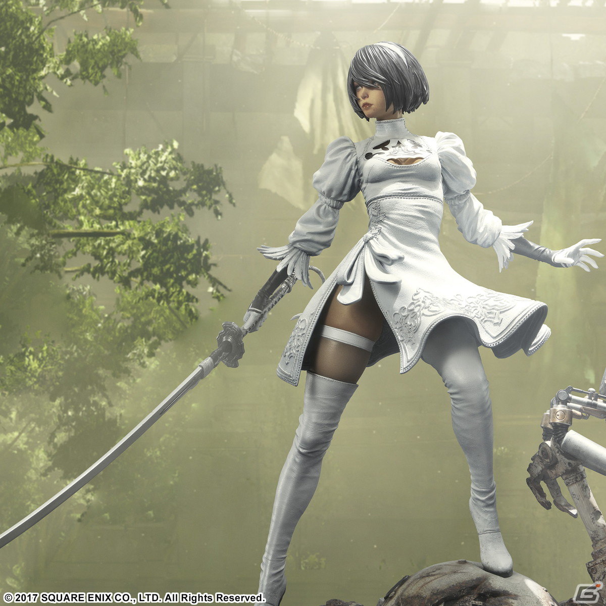 「NieR:Automata」2Bのカラーバリエーション“2P”にフォーカスしたコレクタブルスタチューが発売決定！の画像15