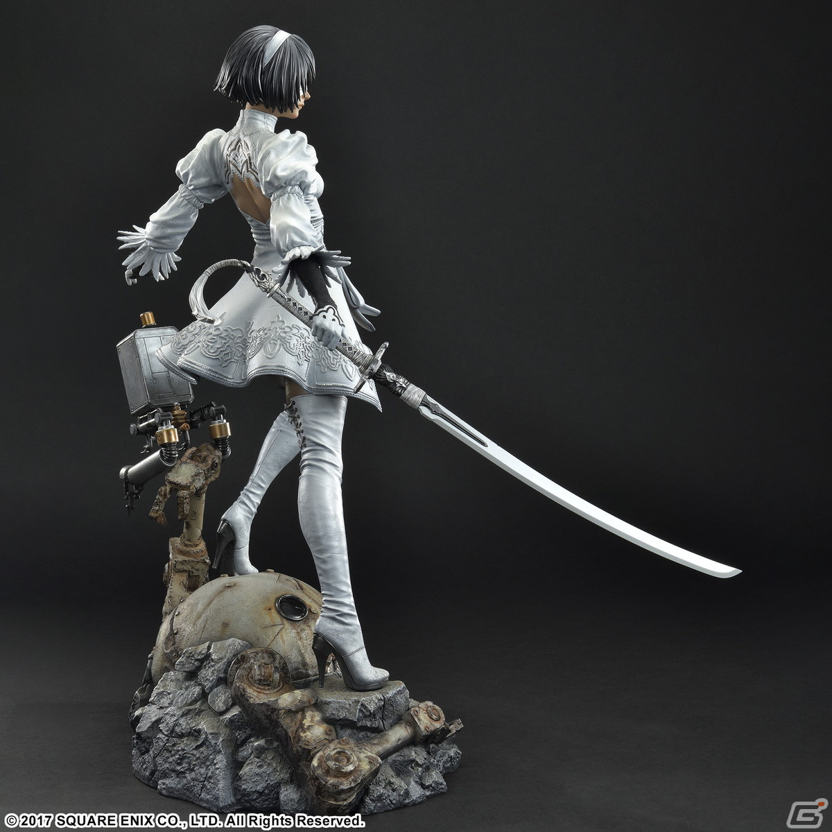 「NieR:Automata」2Bのカラーバリエーション“2P”にフォーカスしたコレクタブルスタチューが発売決定！の画像2