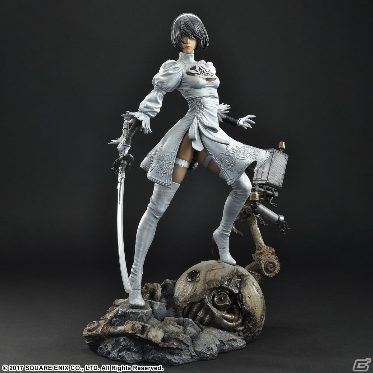「NieR:Automata」2Bのカラーバリエーション“2P”にフォーカスしたコレクタブルスタチューが発売決定！の画像5