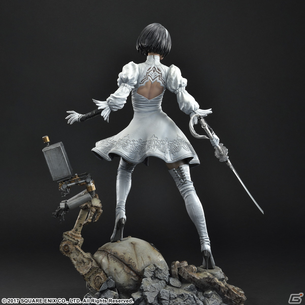 「NieR:Automata」2Bのカラーバリエーション“2P”にフォーカスしたコレクタブルスタチューが発売決定！の画像9