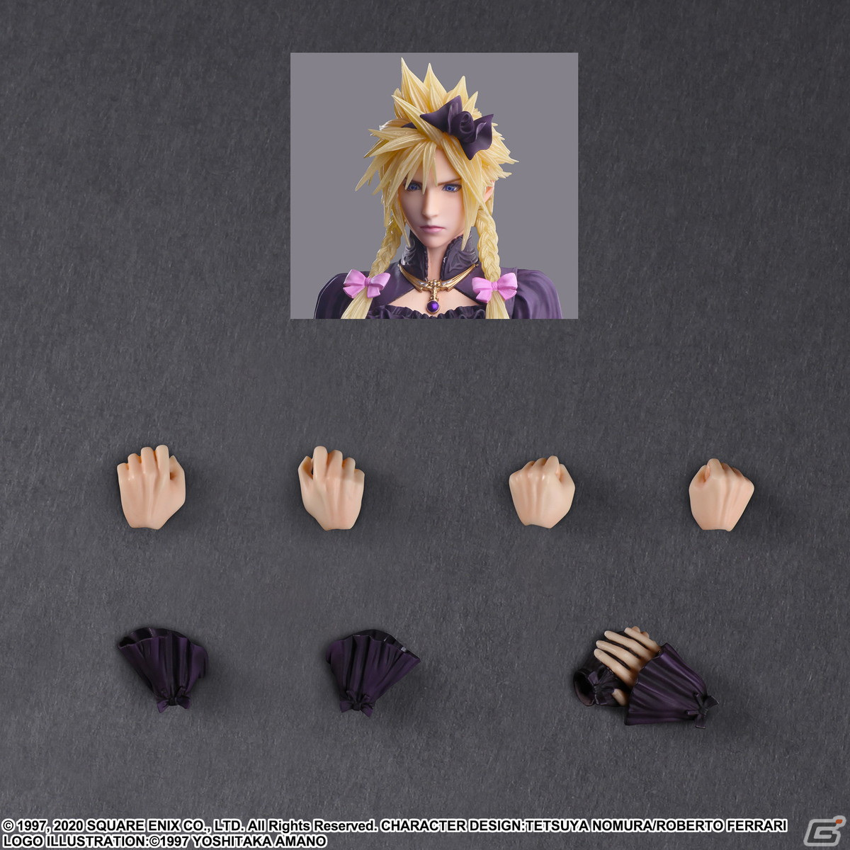 「ファイナルファンタジーVII リメイク」よりドレス姿のクラウドがスタティックアーツとPLAY ARTS改でフィギュア化！の画像13