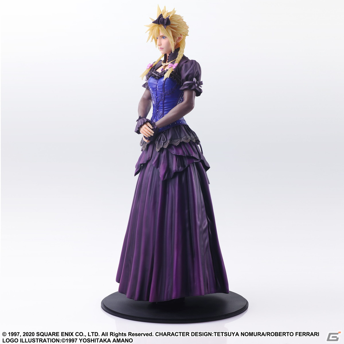 「ファイナルファンタジーVII リメイク」よりドレス姿のクラウドがスタティックアーツとPLAY ARTS改でフィギュア化！の画像2