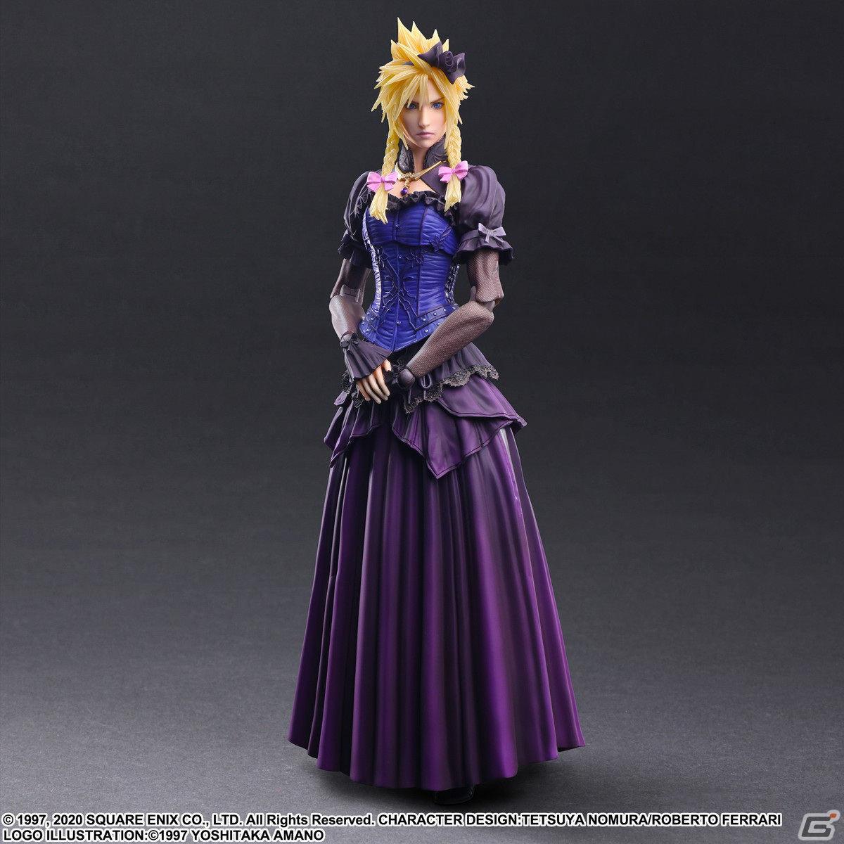 「ファイナルファンタジーVII リメイク」よりドレス姿のクラウドがスタティックアーツとPLAY ARTS改でフィギュア化！の画像6