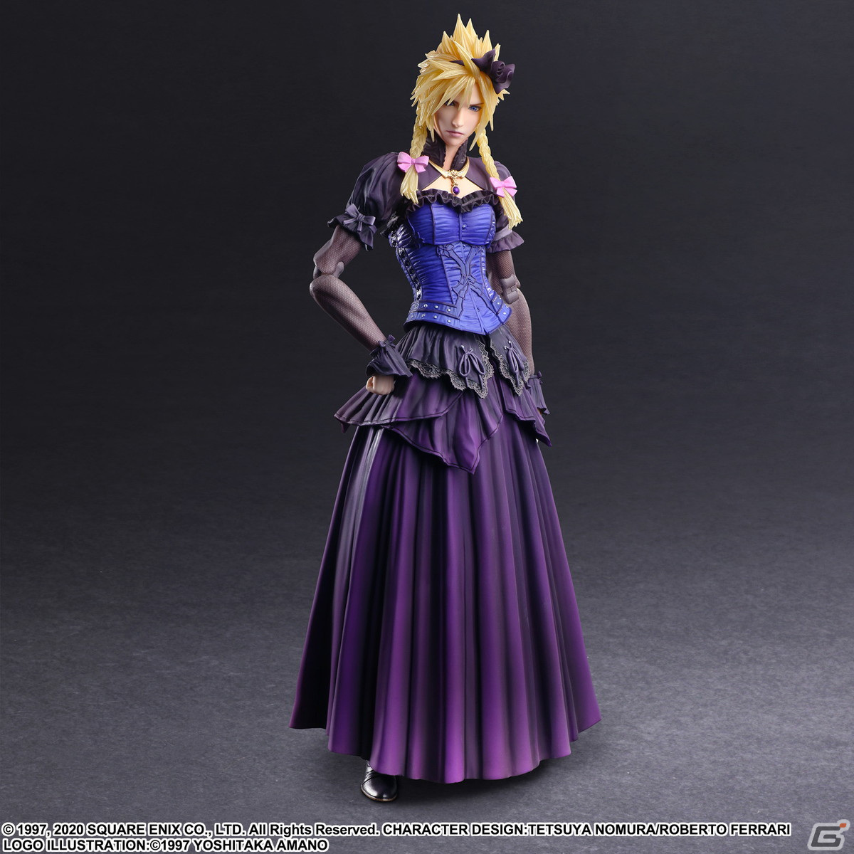 「ファイナルファンタジーVII リメイク」よりドレス姿のクラウドがスタティックアーツとPLAY ARTS改でフィギュア化！の画像7