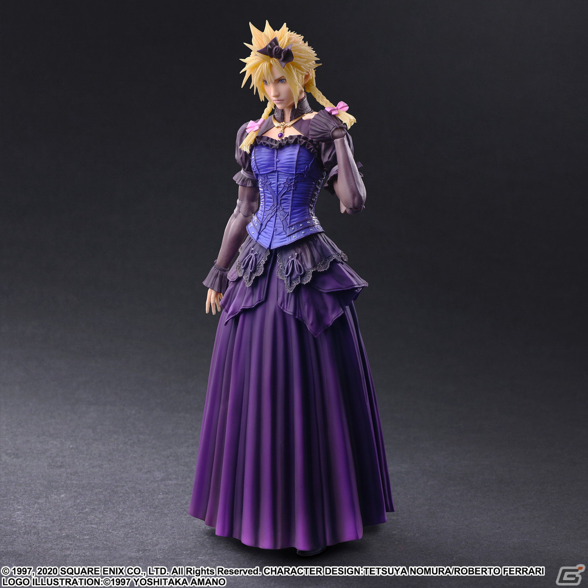 「ファイナルファンタジーVII リメイク」よりドレス姿のクラウドがスタティックアーツとPLAY ARTS改でフィギュア化！の画像8