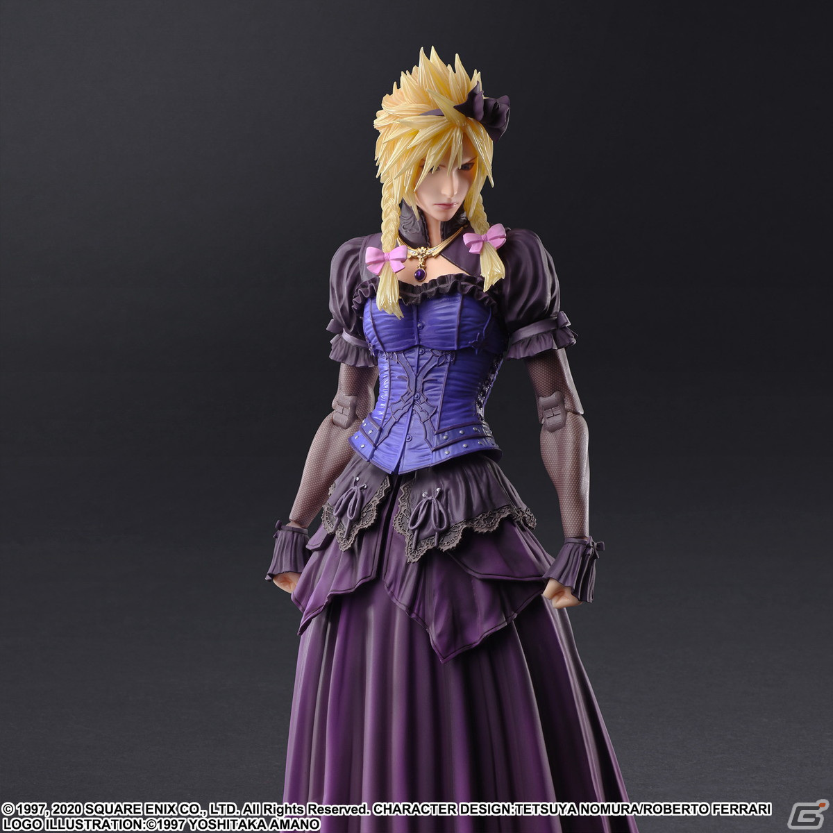 「ファイナルファンタジーVII リメイク」よりドレス姿のクラウドがスタティックアーツとPLAY ARTS改でフィギュア化！の画像9