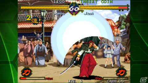 iOS/Android「幕末浪漫 月華の剣士 アケアカNEOGEO」が配信開始！弾きや昇華などの駆け引きが魅力の剣戟対戦格闘ゲームの画像3