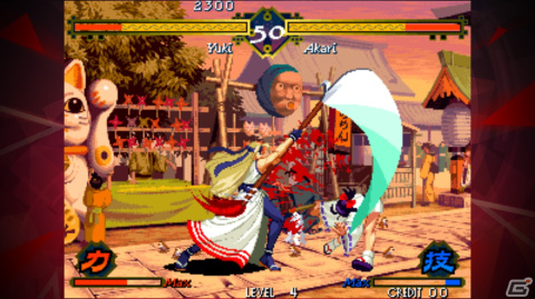 iOS/Android「幕末浪漫 月華の剣士 アケアカNEOGEO」が配信開始！弾きや昇華などの駆け引きが魅力の剣戟対戦格闘ゲームの画像4