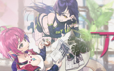 借金まみれの魔法少女がカフェを経営していくタワーオフェンスRPG「アフォガート」の体験版がSteamで7月29日に配信！