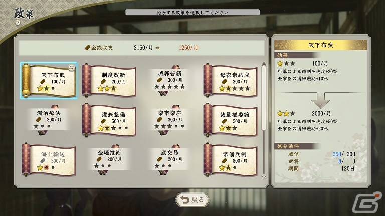 生きた武将として家臣が躍動する歴史シミュレーション「信長の野望・新生」がPS4/Switch/PCで発売！の画像4