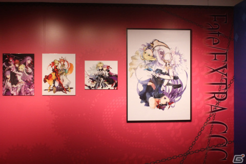 BB役・下屋則子さんも来場！膨大な「Fate」シリーズのイラストが