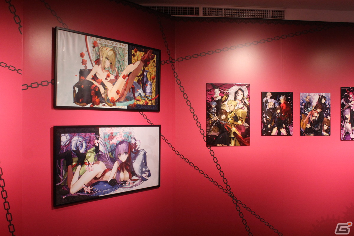 BB役・下屋則子さんも来場！膨大な「Fate」シリーズのイラストが展示された「ワダアルコ展 Fate & Fate/EXTRA ART WORKS」内覧会レポートの画像10