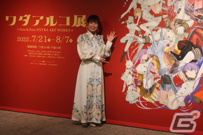 BB役・下屋則子さんも来場！膨大な「Fate」シリーズのイラストが展示された「ワダアルコ展 Fate & Fate/EXTRA ART WORKS」内覧会レポートの画像30