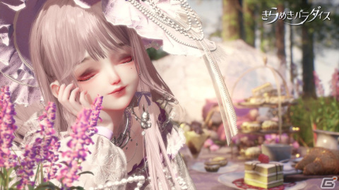 「きらめきパラダイス」キャラメイクプロジェクトに登場したセットコーデ「スミレ色の告白」のPVが公開！の画像3