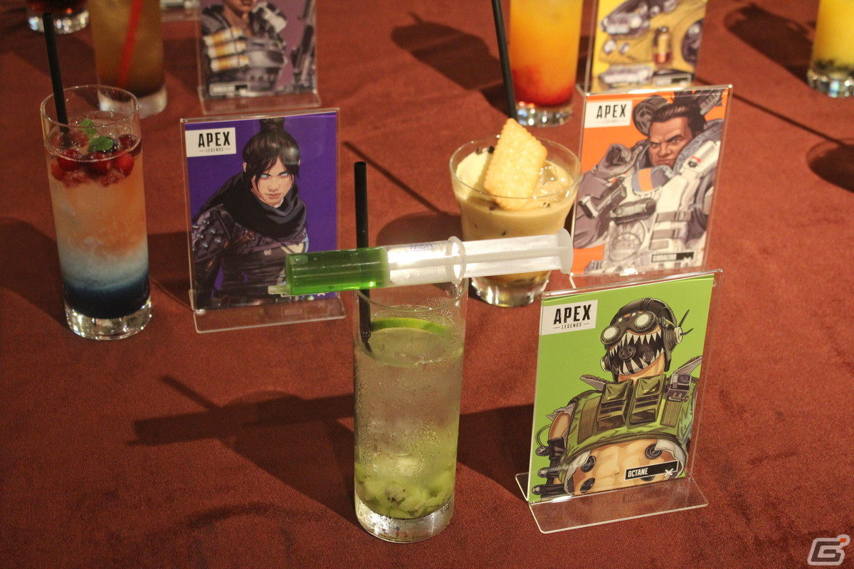 超個性的なドリンクに、巨大ネッシーのインパクトは抜群！「Apex Legends」初のコラボカフェ「ネッシーカフェ」メディア先行内覧会レポートの画像21