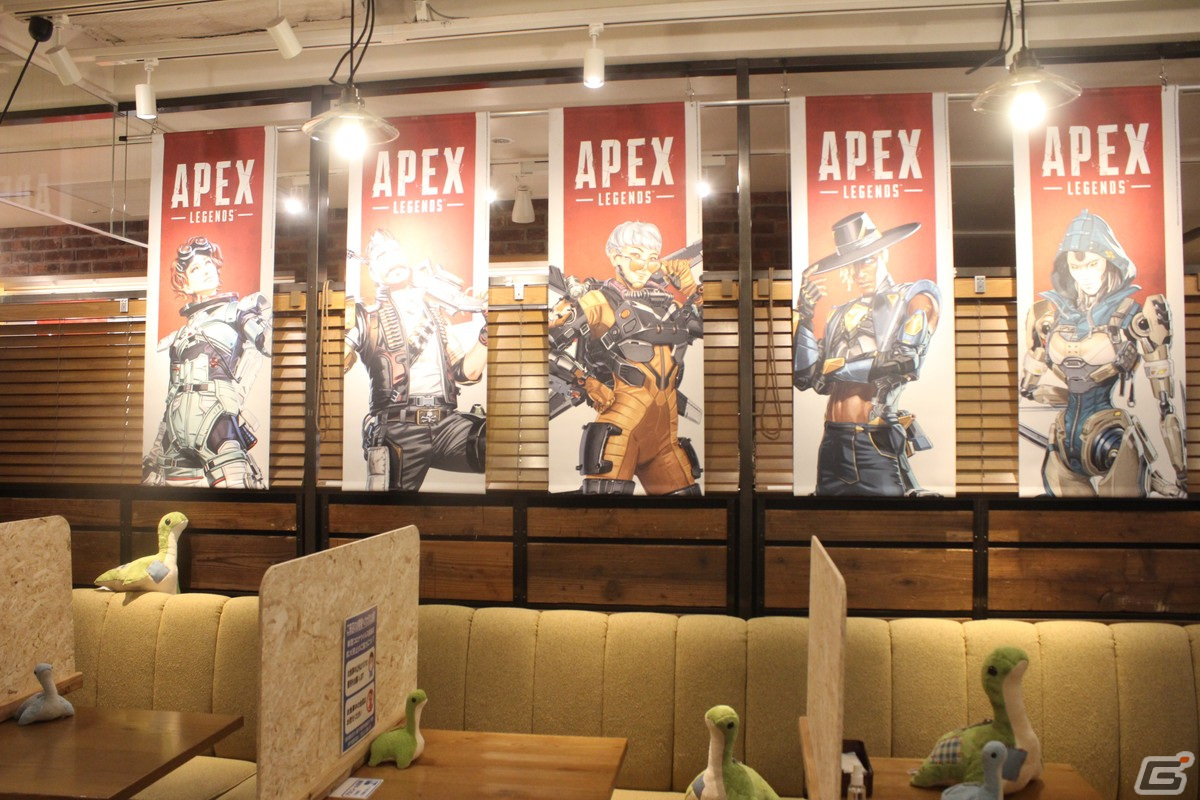 超個性的なドリンクに、巨大ネッシーのインパクトは抜群！「Apex Legends」初のコラボカフェ「ネッシーカフェ」メディア先行内覧会レポートの画像5