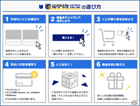 「カプくじオンライン」が7月25日にサービス開始！第1弾限定賞品に「ストリートファイター」シリーズ×仕事猫が登場の画像3