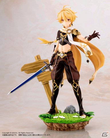原神」より蛍と空の1/7スケールフィギュアが2023年4月に発売