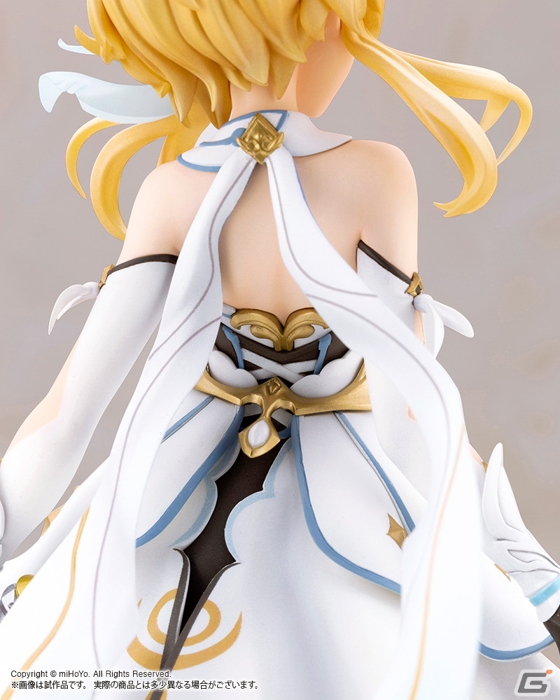 「原神」より蛍と空の1/7スケールフィギュアが2023年4月に発売！衣装の装飾や表情などを精巧に再現の画像11