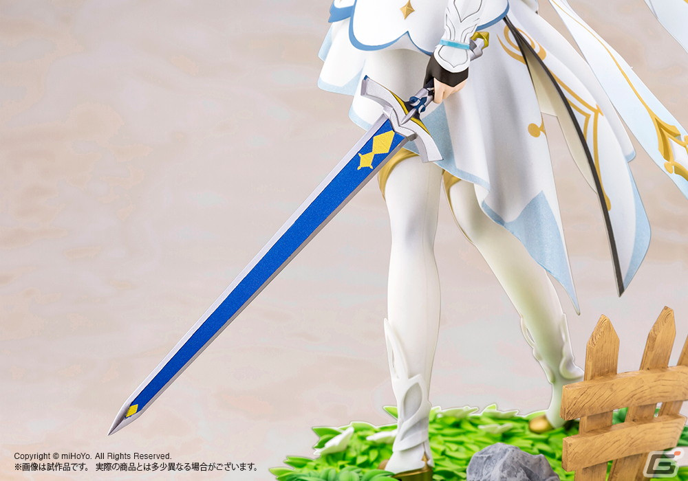 「原神」より蛍と空の1/7スケールフィギュアが2023年4月に発売！衣装の装飾や表情などを精巧に再現の画像13