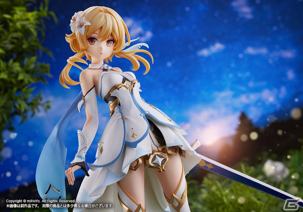 原神」より蛍と空の1/7スケールフィギュアが2023年4月に発売