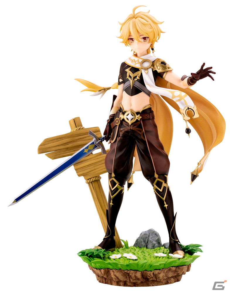 「原神」より蛍と空の1/7スケールフィギュアが2023年4月に発売！衣装の装飾や表情などを精巧に再現の画像17