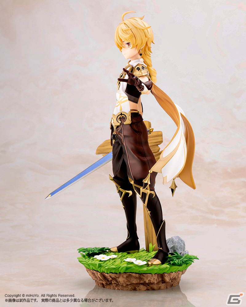 「原神」より蛍と空の1/7スケールフィギュアが2023年4月に発売！衣装の装飾や表情などを精巧に再現の画像19