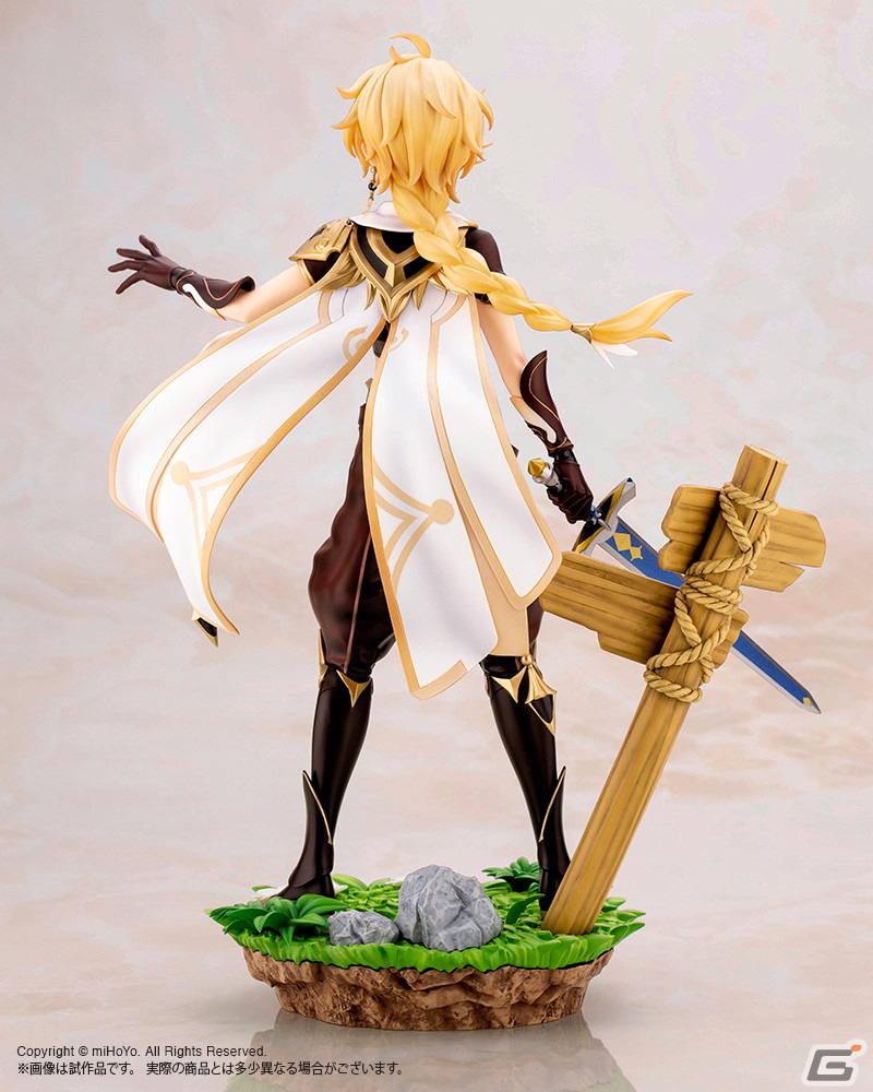 「原神」より蛍と空の1/7スケールフィギュアが2023年4月に発売！衣装の装飾や表情などを精巧に再現の画像20