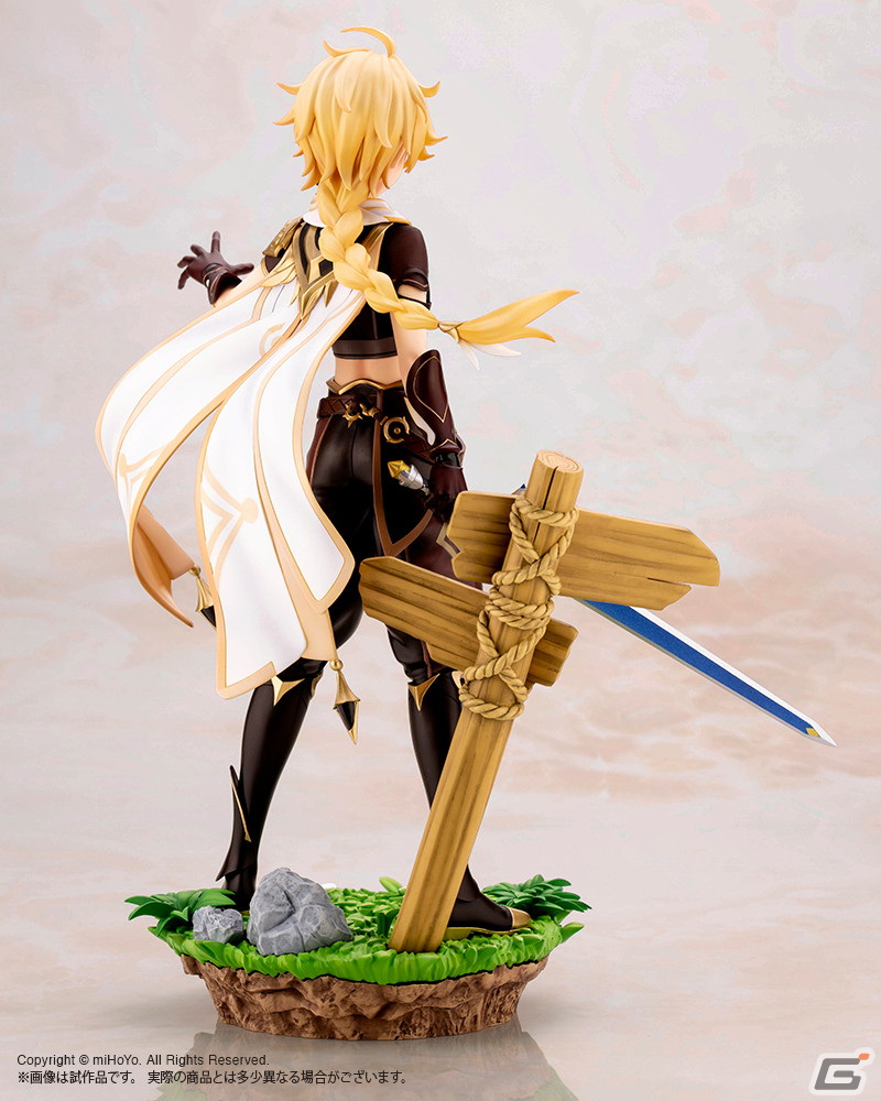 「原神」より蛍と空の1/7スケールフィギュアが2023年4月に発売！衣装の装飾や表情などを精巧に再現の画像21