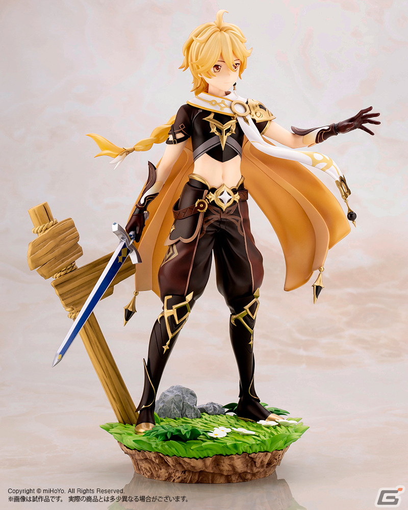 「原神」より蛍と空の1/7スケールフィギュアが2023年4月に発売！衣装の装飾や表情などを精巧に再現の画像22