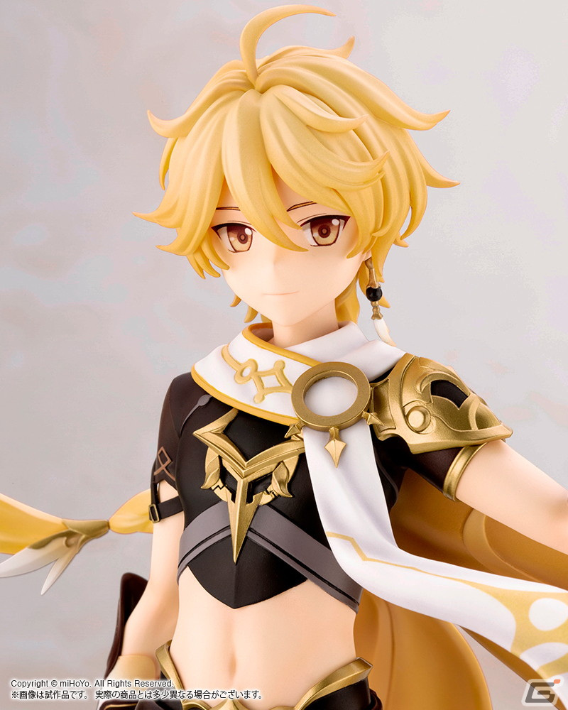 「原神」より蛍と空の1/7スケールフィギュアが2023年4月に発売！衣装の装飾や表情などを精巧に再現の画像24