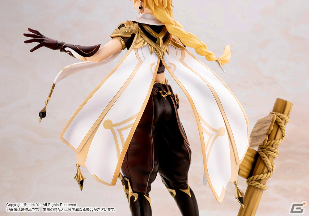 「原神」より蛍と空の1/7スケールフィギュアが2023年4月に発売！衣装の装飾や表情などを精巧に再現の画像26