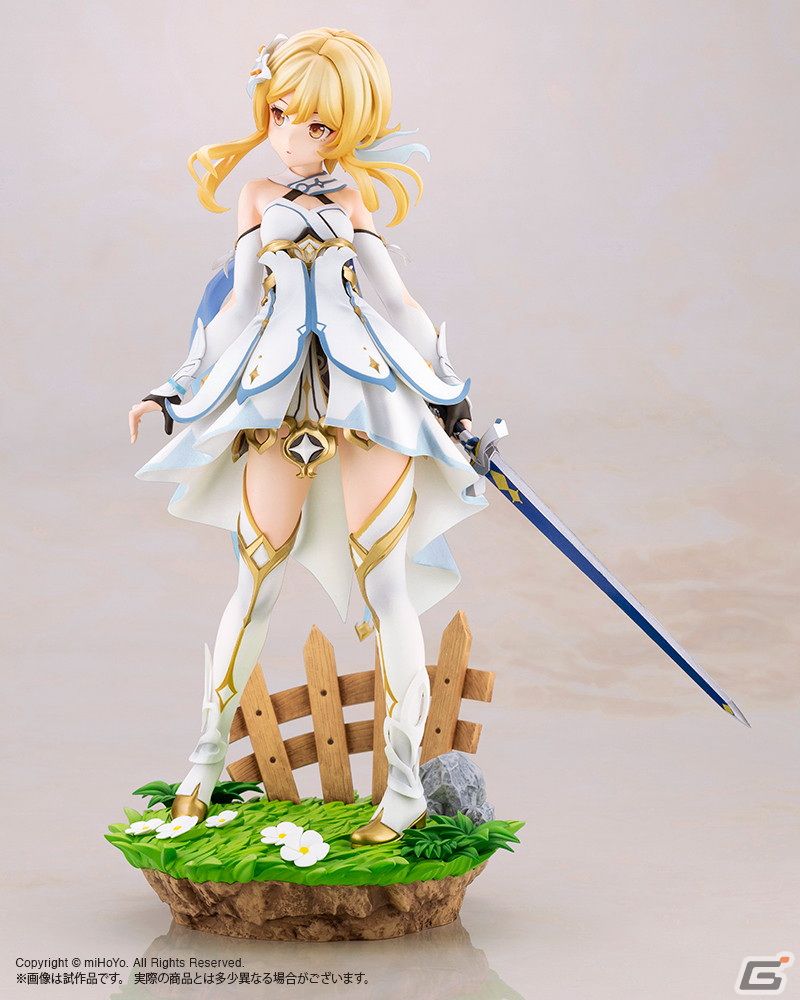 「原神」より蛍と空の1/7スケールフィギュアが2023年4月に発売！衣装の装飾や表情などを精巧に再現の画像5