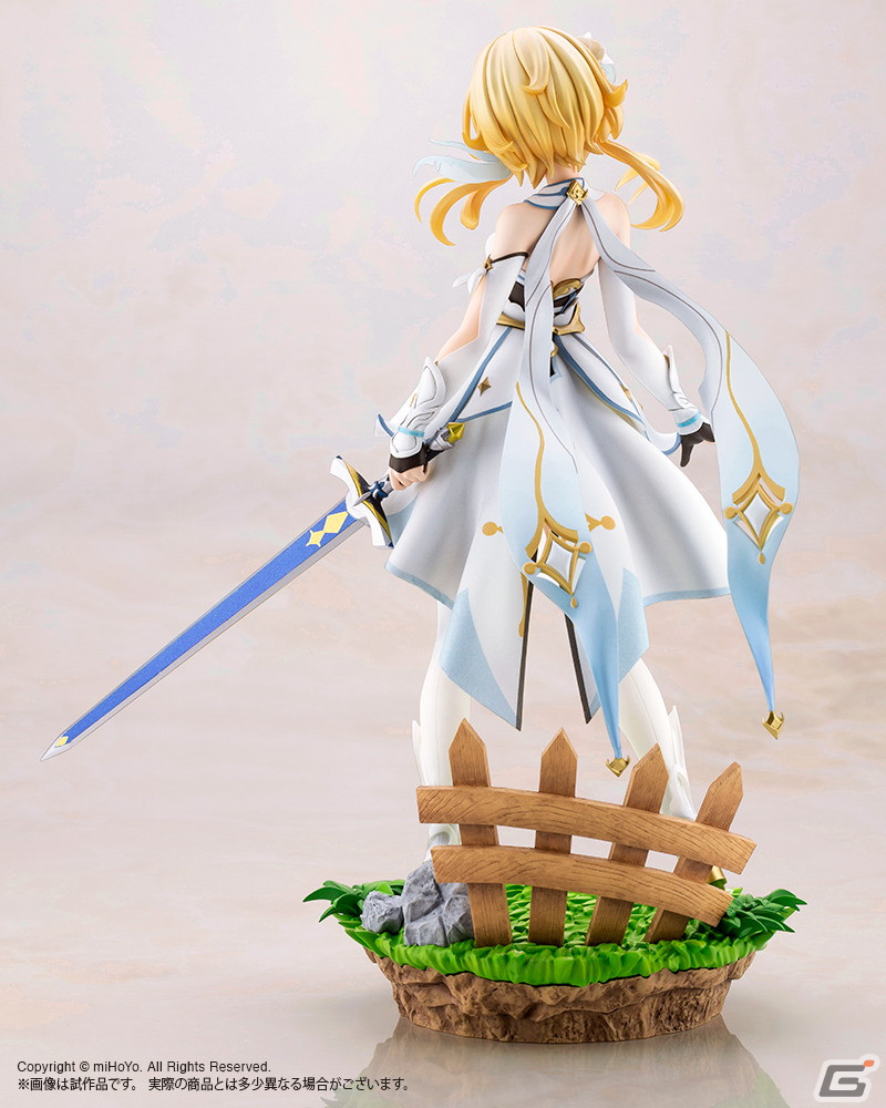「原神」より蛍と空の1/7スケールフィギュアが2023年4月に発売！衣装の装飾や表情などを精巧に再現の画像7