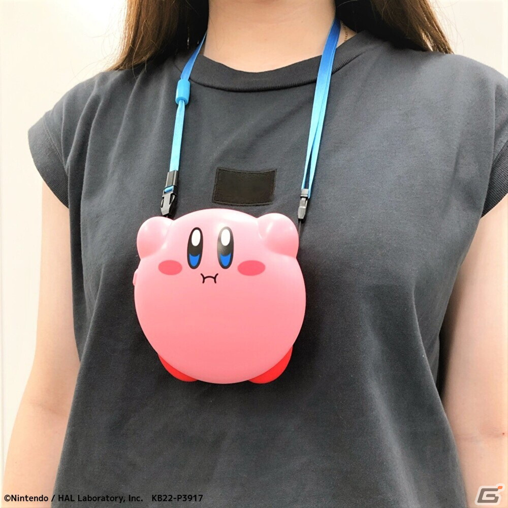 ホバリング姿のカービィが可愛い「星のカービィ ウェアラブルファン」がクレーンゲーム専用景品として登場！の画像1