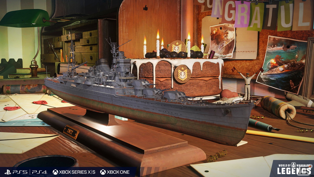 「World of Warships: Legends」で3周年記念アップデートが実施！Tier VIII艦艇がついに登場の画像12
