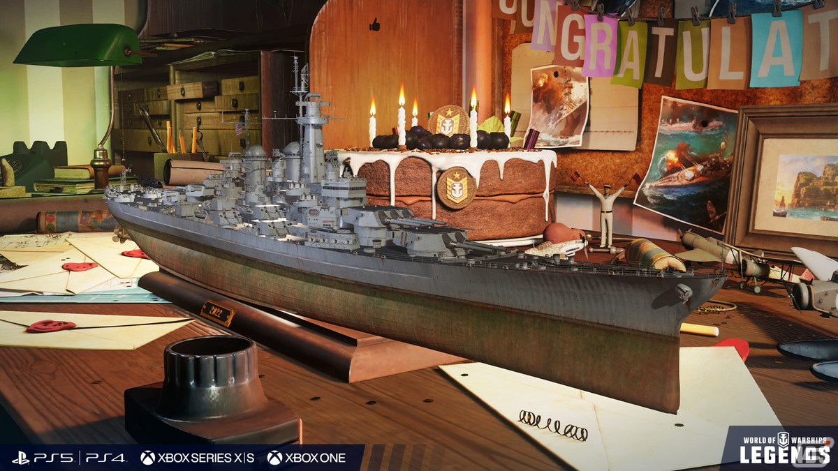 「World of Warships: Legends」で3周年記念アップデートが実施！Tier VIII艦艇がついに登場の画像16