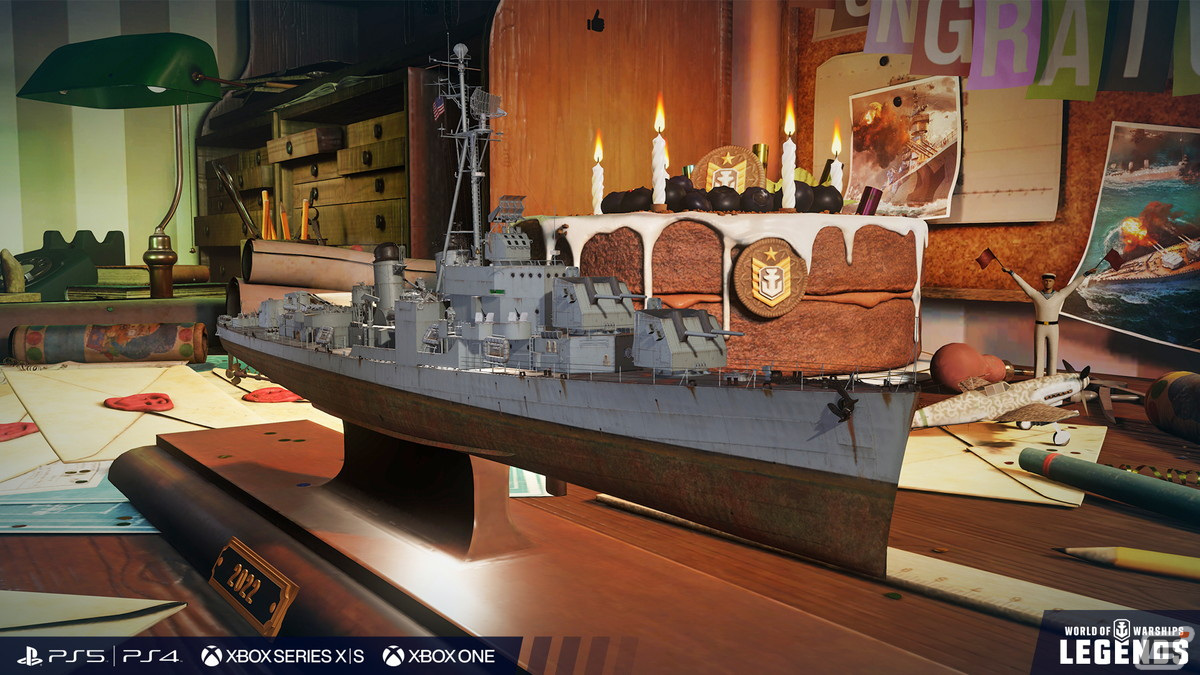 「World of Warships: Legends」で3周年記念アップデートが実施！Tier VIII艦艇がついに登場の画像2