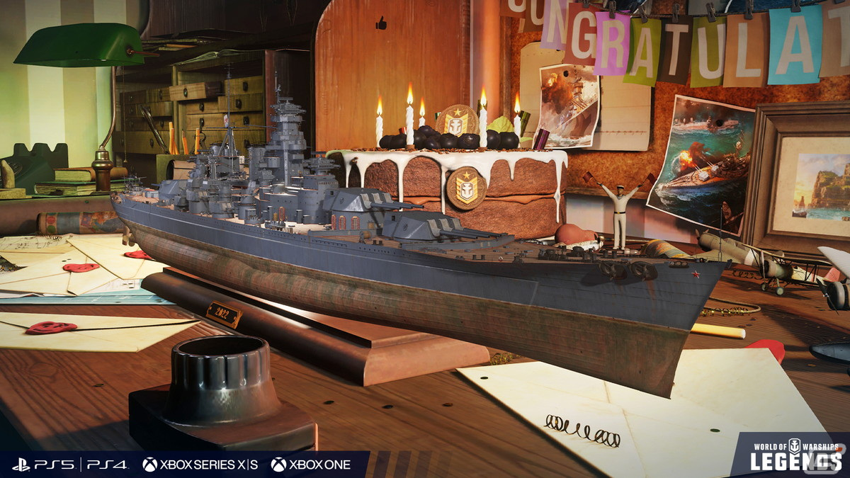 「World of Warships: Legends」で3周年記念アップデートが実施！Tier VIII艦艇がついに登場の画像20
