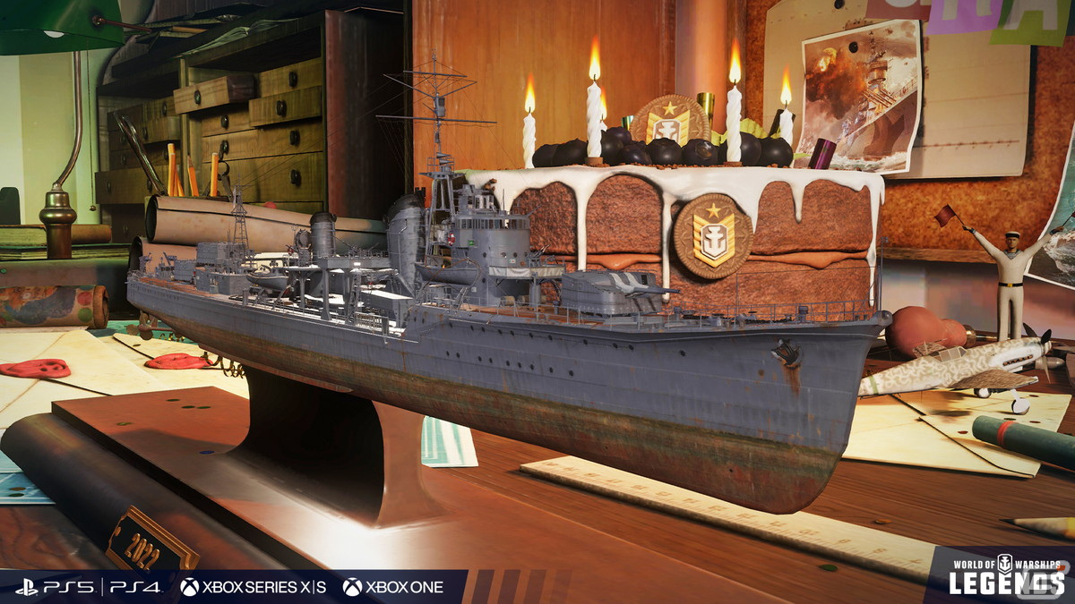 「World of Warships: Legends」で3周年記念アップデートが実施！Tier VIII艦艇がついに登場の画像22