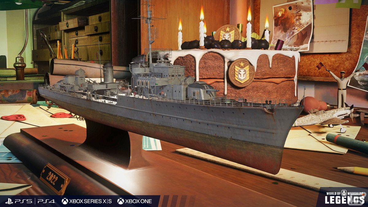 「World of Warships: Legends」で3周年記念アップデートが実施！Tier VIII艦艇がついに登場の画像24