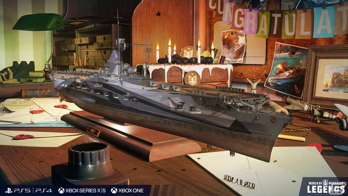 「World of Warships: Legends」で3周年記念アップデートが実施！Tier VIII艦艇がついに登場の画像26