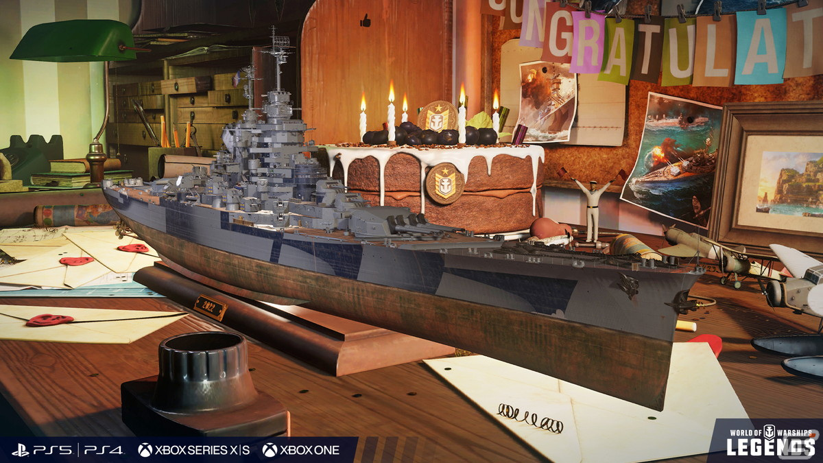 「World of Warships: Legends」で3周年記念アップデートが実施！Tier VIII艦艇がついに登場の画像28