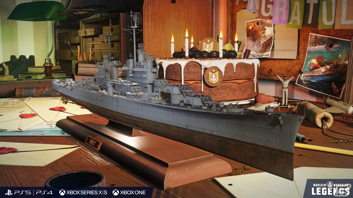 「World of Warships: Legends」で3周年記念アップデートが実施！Tier VIII艦艇がついに登場の画像4