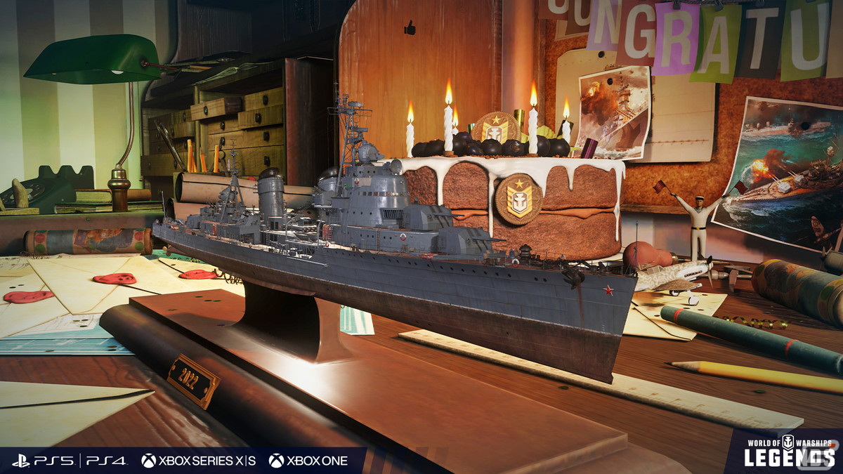 「World of Warships: Legends」で3周年記念アップデートが実施！Tier VIII艦艇がついに登場の画像6