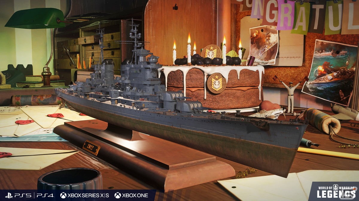 「World of Warships: Legends」で3周年記念アップデートが実施！Tier VIII艦艇がついに登場の画像8
