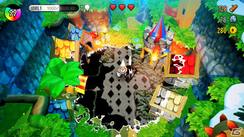 空想世界を舞台に小さな少年の冒険を描くアクションアドベンチャー「ヘッドランド」のSteam版が配信開始！の画像8
