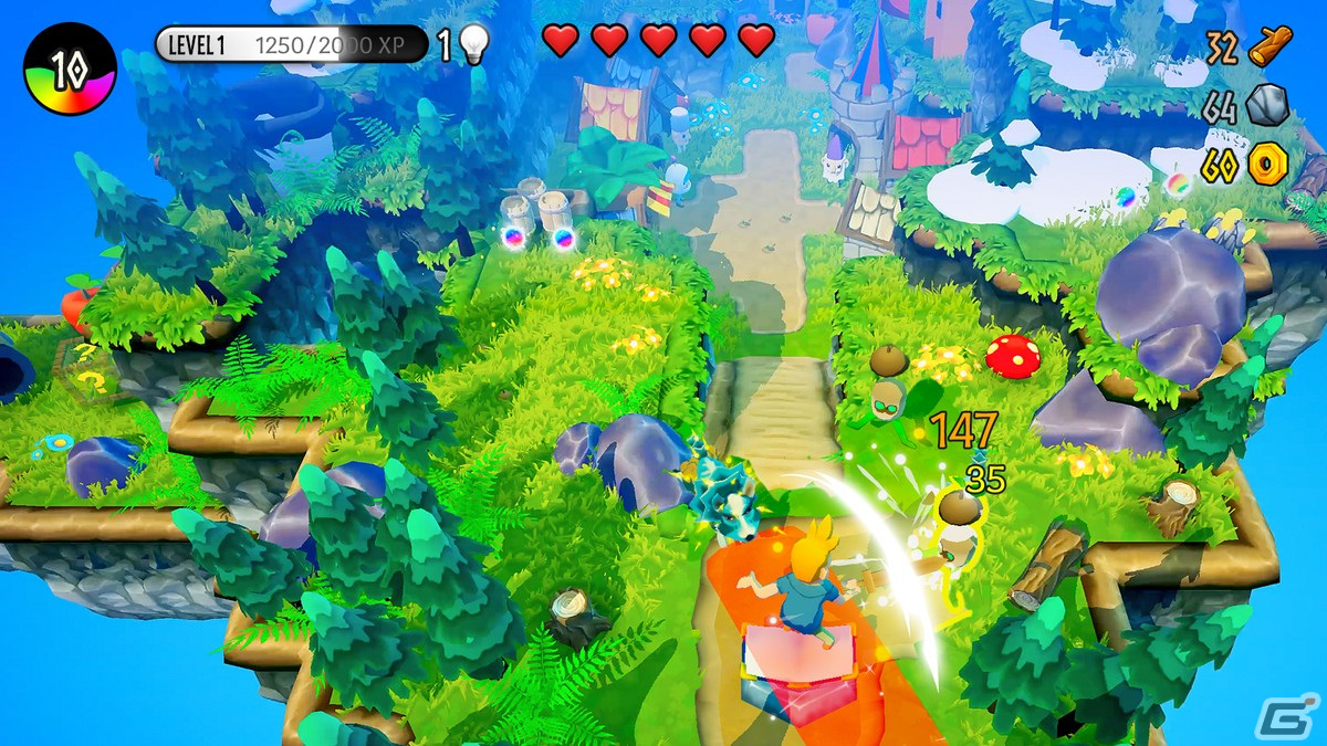 空想世界を舞台に小さな少年の冒険を描くアクションアドベンチャー「ヘッドランド」のSteam版が配信開始！の画像3