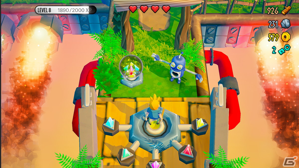 空想世界を舞台に小さな少年の冒険を描くアクションアドベンチャー「ヘッドランド」のSteam版が配信開始！の画像4